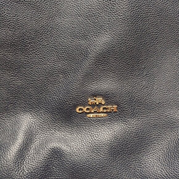 Coach Chelsea Hobo Bag in Navy Pebbled Leather High Quality Purse - Picture 2 of 11